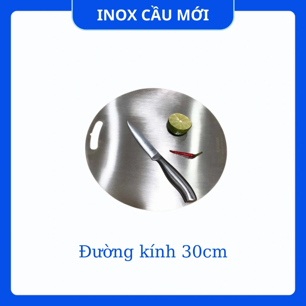 304 Thớt tròn 30cm-Size S