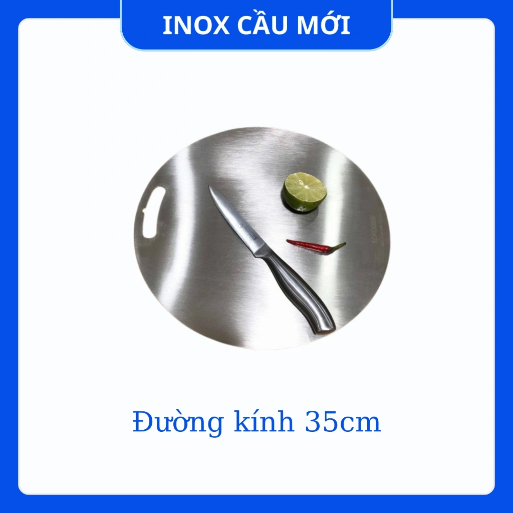 304 Thớt tròn 35cm-Size M