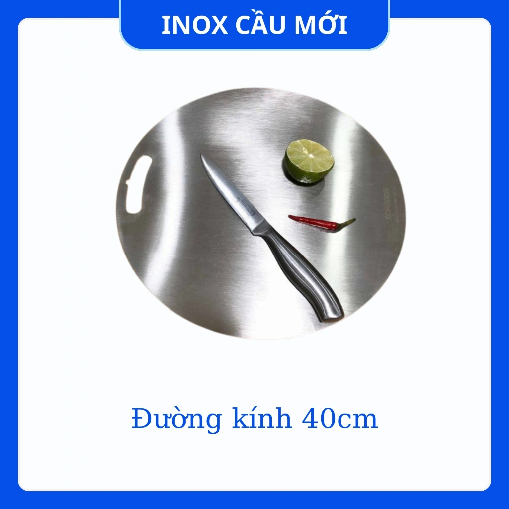 304 Thớt tròn 40cm-Size L